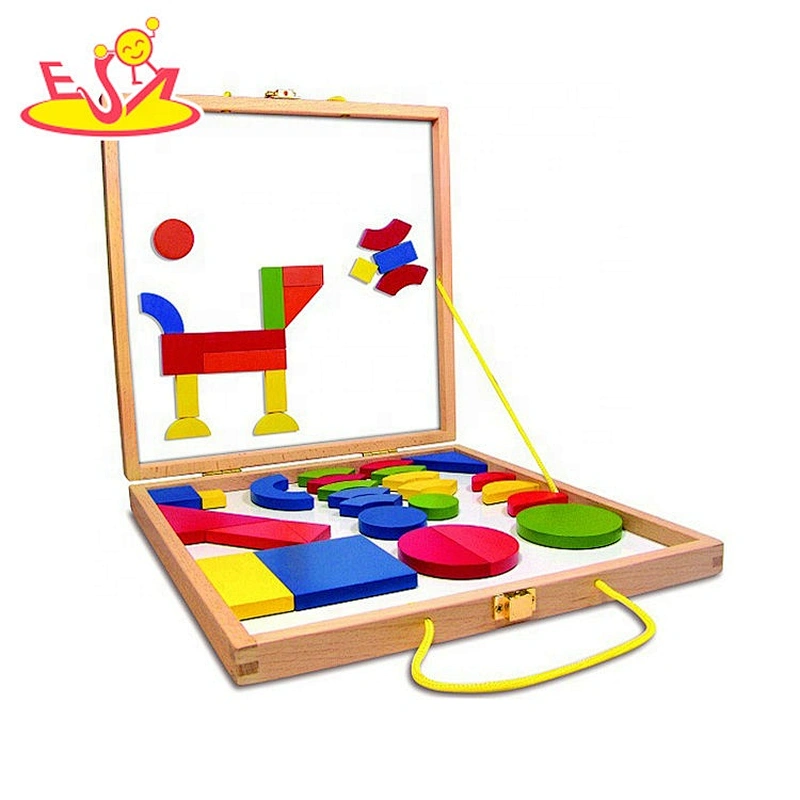 Wholesale new design educational 42PCS magnet puzzle toy for kids W14J012