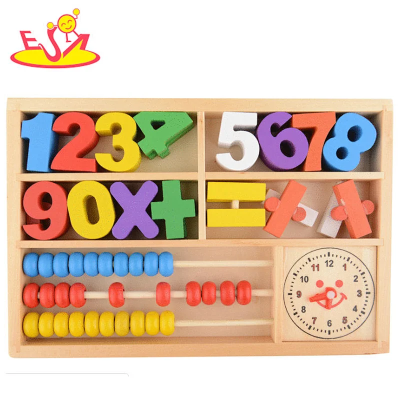 Wholesale educational wooden Multifunctional toys for baby W12D295