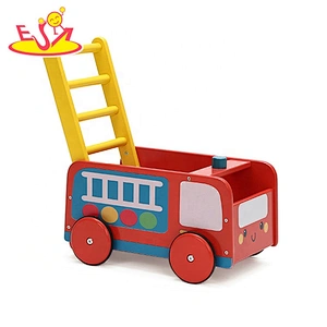 2021 New hottest  Wholesale wooden baby push walker multi-function wooden baby push walker for sale W16E160