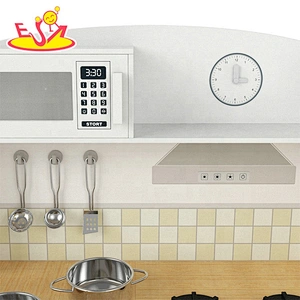Hot sale big kitchen wooden kitchen for pretend play W10C561