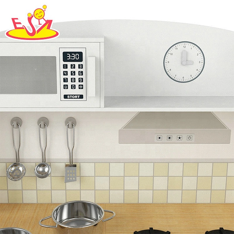 Hot sale big kitchen wooden kitchen for pretend play W10C561