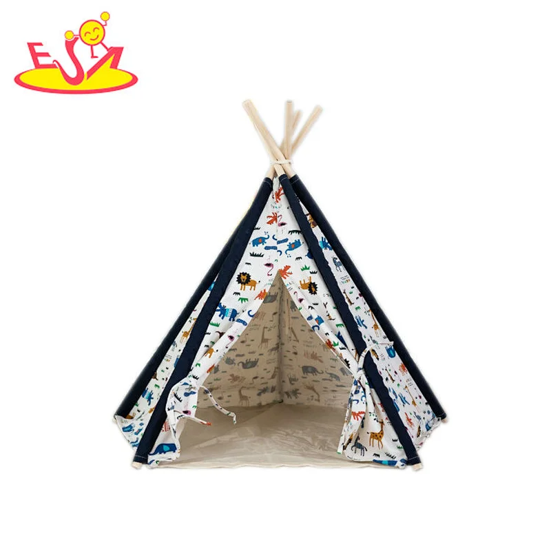Most popular outdoor baby teepee tent for children W08L073
