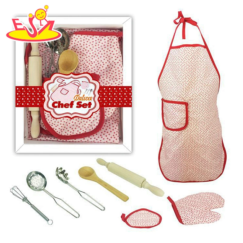 High quality eduactional cute deluxe chef set toys for kids W10D341