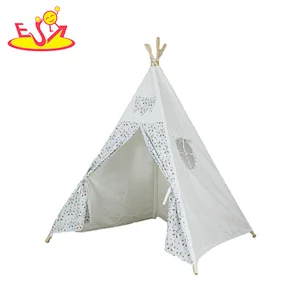 Wholesale outdoor and indoor girls teepee play tent for children W08L074