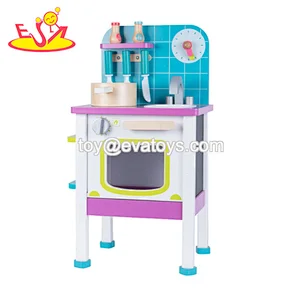 Wholesale educational wooden kitchen for kids W10C460