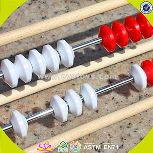 wholesale baby educational wooden toy abacus with high quality W12A017