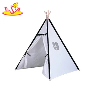 High quality canvas play tent camping tipi for kids W08L071