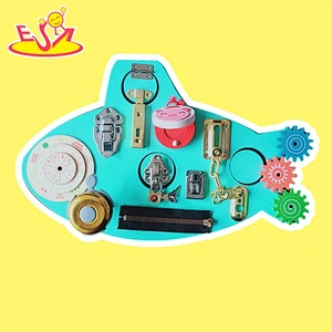 New design cartoon educational busy board  toys for children learning W12D327