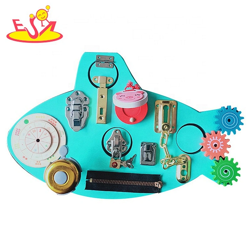 New design cartoon educational busy board  toys for children learning W12D327