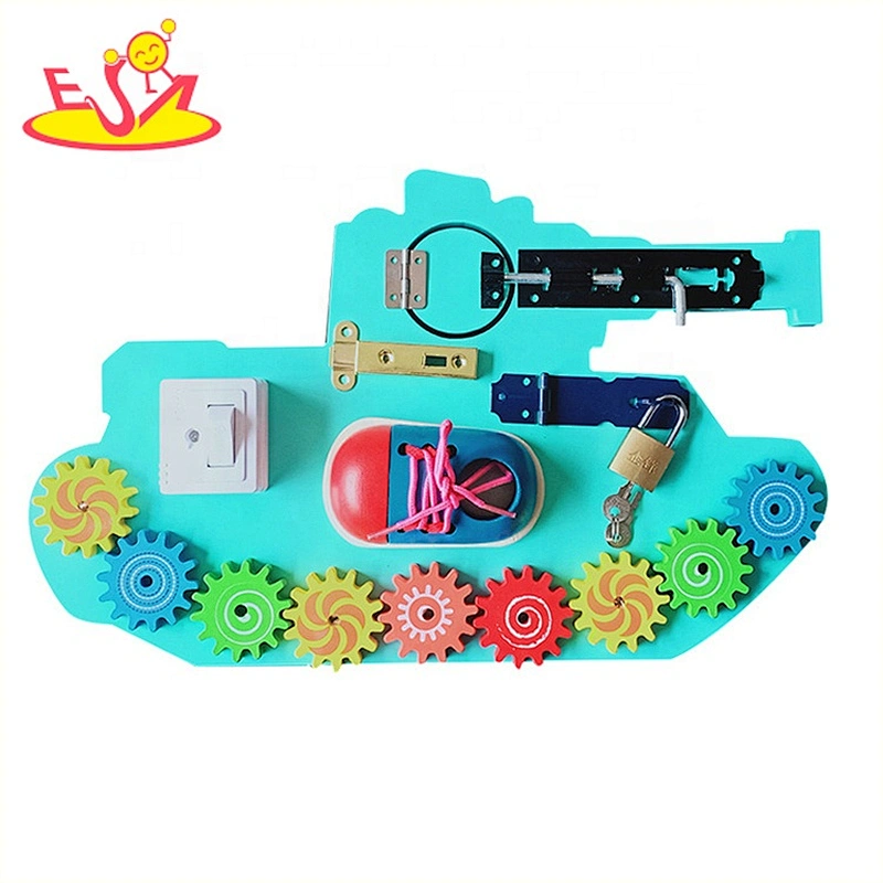 New design cartoon educational busy board  toys for children learning W12D327