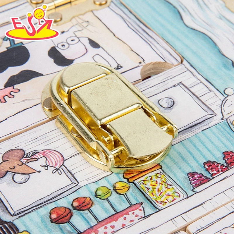 Newest adorable wooden educational busy board  toys for kids W12D331