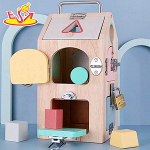 New educational learning wooden be busy board  toys for kids W12D328