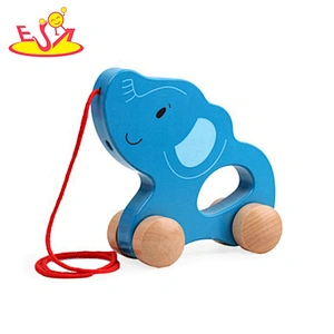 New creative preschool wooden pull toys for kids W05B218