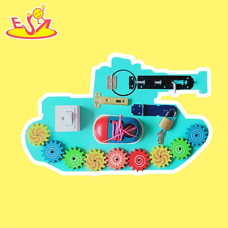 New design cartoon educational busy board  toys for children learning W12D327