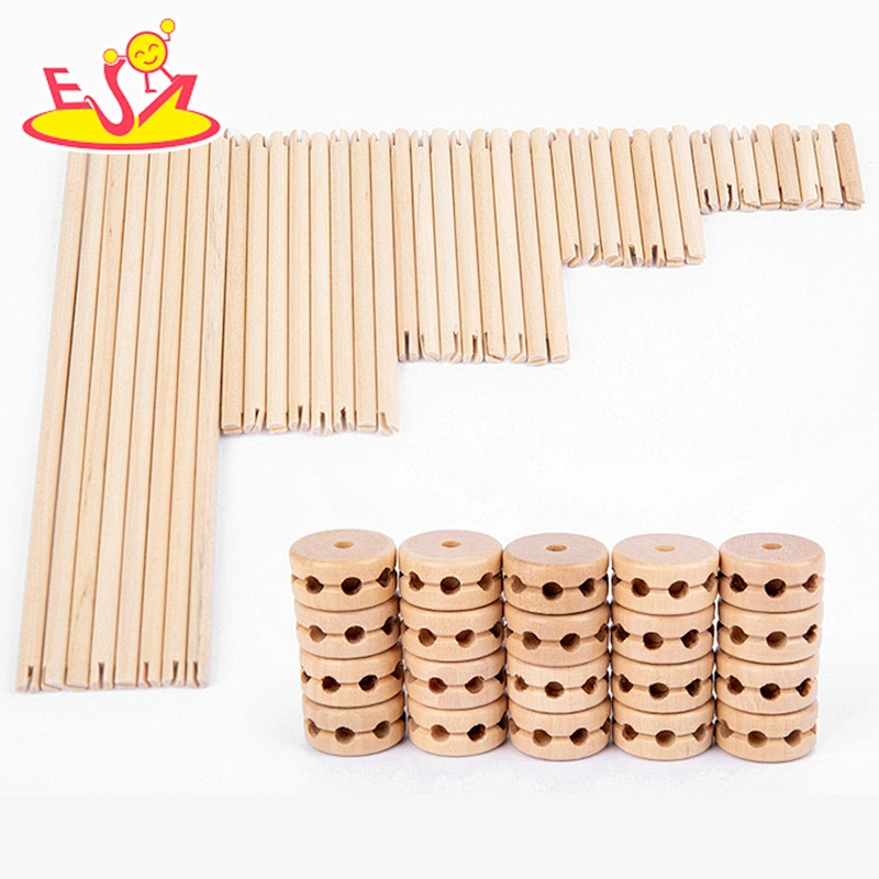 New design DIY Building Blocks for Children train imagination creation toy W03B123