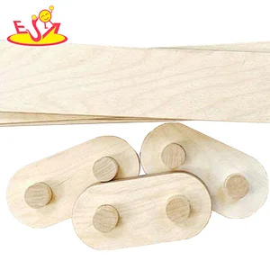 2022 High quality garden playground wooden outdoor climbing frame for kids W01D148