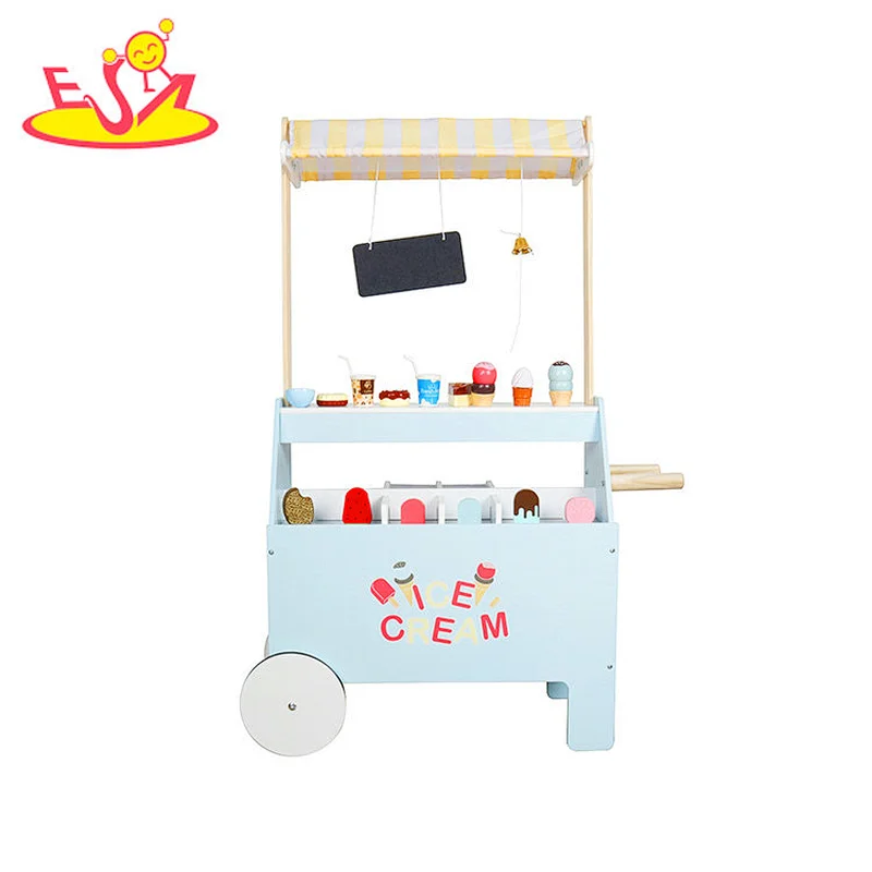 2022 Customize Kinder vorgeben Spiel Holz Eis Spielsets zum Verkauf W10A130