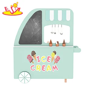 2022 Neues Design Holz Kinder 2-in-1 Markt und Küche oder Rollenspiel Eisdiele Shop Spielzeug W10C732