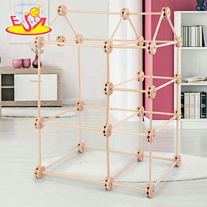 New design DIY Building Blocks for Children train imagination creation toy W03B123