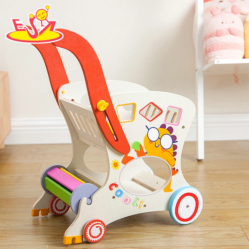 Mini - supermercado carrito de compras para niños carro de madera juguete w16e181