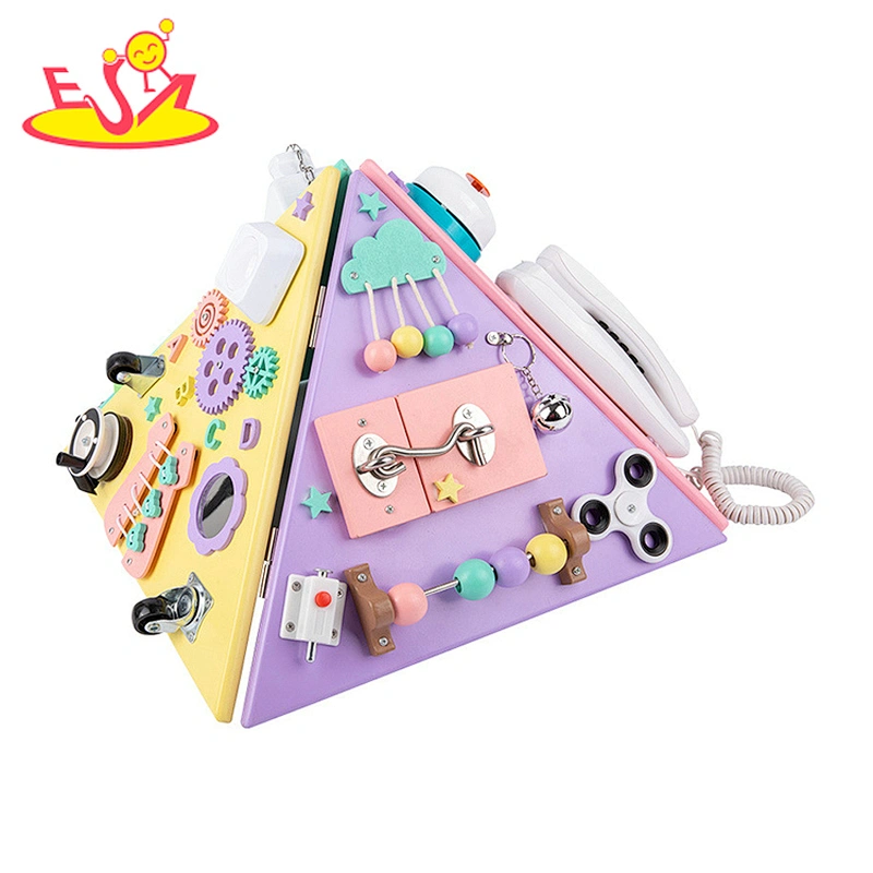 2022 Customize times learning wooden montessori activity board for children W12D341