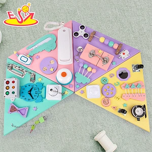 2022 Customize times learning wooden montessori activity board for children W12D341