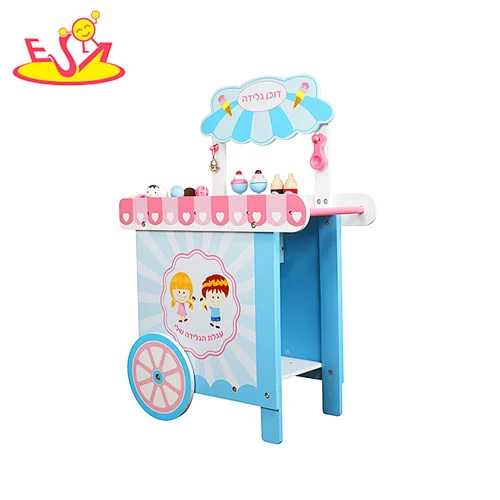 2022 Customize Kinder vorgeben Spiel Holz Eis Spielsets zum Verkauf W10A130
