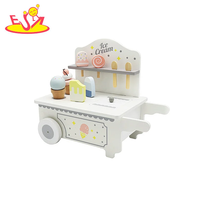 Passen Sie vorgetäuschte Paly Holz Eis Auto Spielzeug für Kinder W10D449