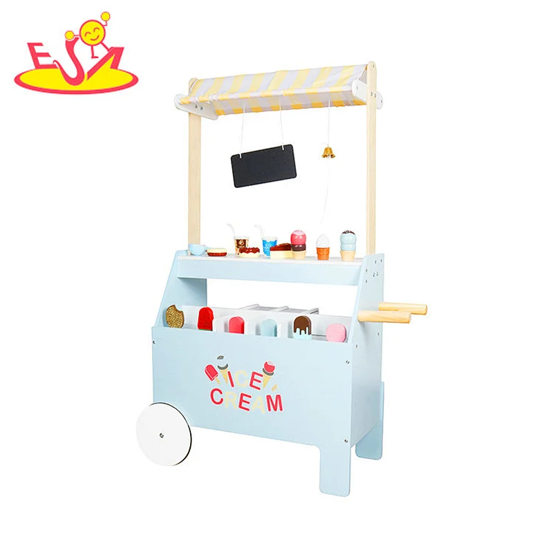2022 Customize Kinder vorgeben Spiel Holz Eis Spielsets zum Verkauf W10A130
