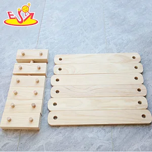 Montessori foldable balance wooden board for kids W01D156