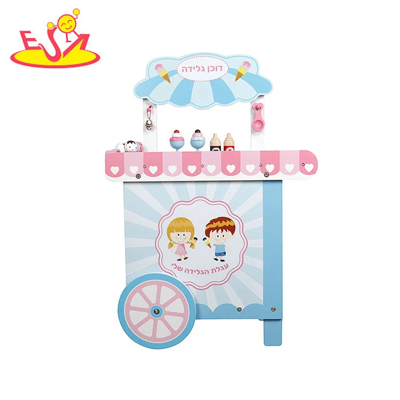 2022 Customize Kinder vorgeben Spiel Holz Eis Spielsets zum Verkauf W10A130