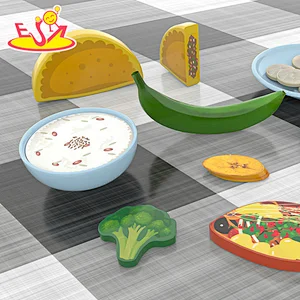 2022 nuevo diseño finge jugar juegos de verduras accesorios juegos de juguetes de madera para niños juegos de alimentos w10b427