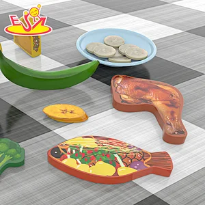 2022 nuevo diseño finge jugar juegos de verduras accesorios juegos de juguetes de madera para niños juegos de alimentos w10b427