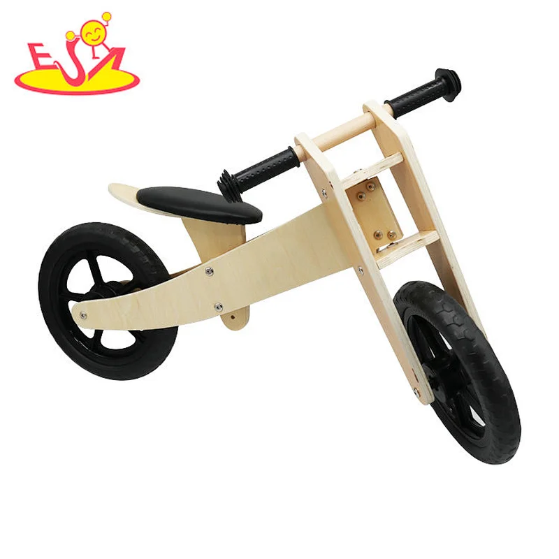 Simple Design Eco-Friendly Wooden Balance Bike Scooter for Children W16C333B