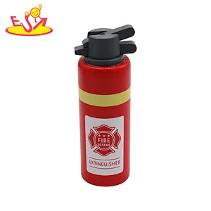 Early educational toy pretend play toy wooden fire alarm suit toy for kids W10D455