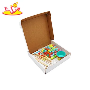 Interessantes Multifunktionales Holz Clip Perlen Spielzeug Pädagogisches Spielzeug für Kinder W12F113