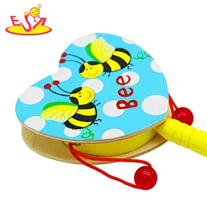 Hot sale rainbow color early educational toy wooden music instrument suit toy for kids W07A209