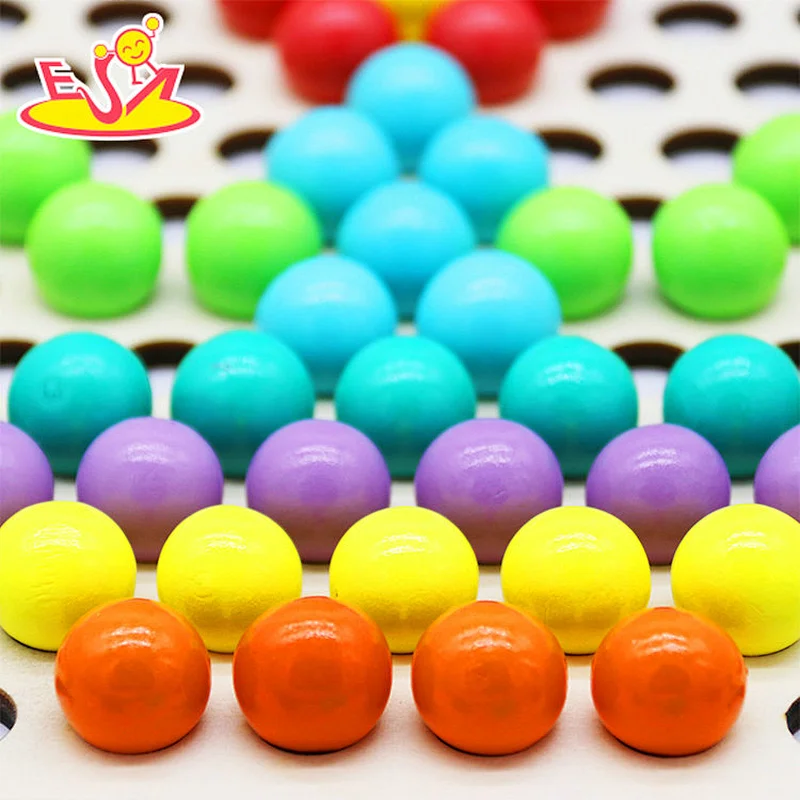 New Creative Kids 3 in 1 Colorful Wooden Learning Board Toy W12F130