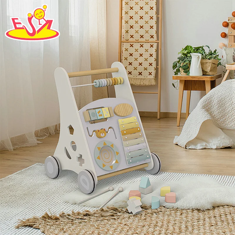 Neues Design pädagogische Aktivität spielen hölzernes Walker Spielzeug für Kinder W08J001F