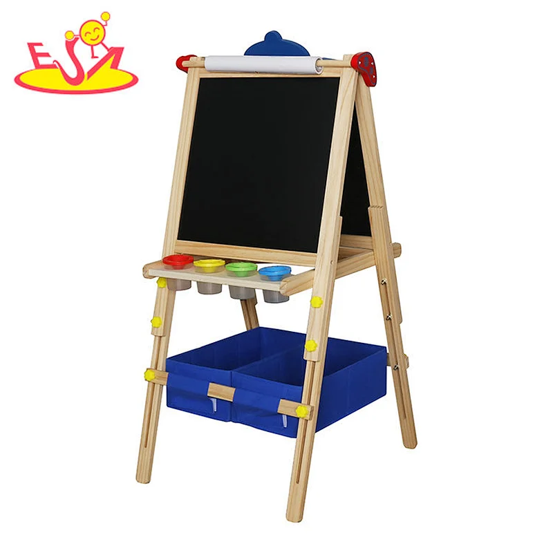 Nuevo llega el juguete educativo del tablero del bosquejo de los lados dobles de madera para los niños W12B225