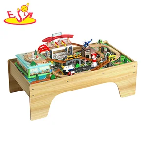 Das beliebteste Kindereisenbahn-Spielzeug-Holzeisenbahn-Set W04C229