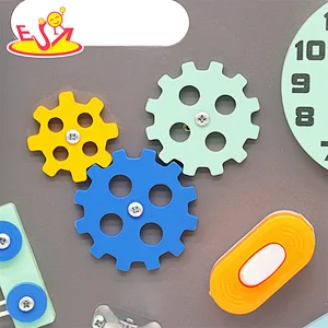 Handmade Montessori sensory wooden light switch busy board for children W12D381