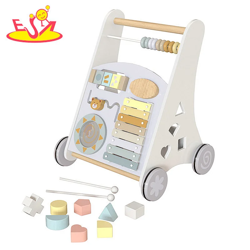 Neues Design pädagogische Aktivität spielen hölzernes Walker Spielzeug für Kinder W08J001F