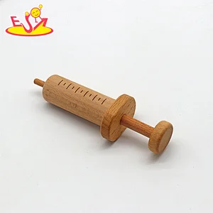 Wooden educational doctor medical pretend toy dentist kit for toddlers W10D540