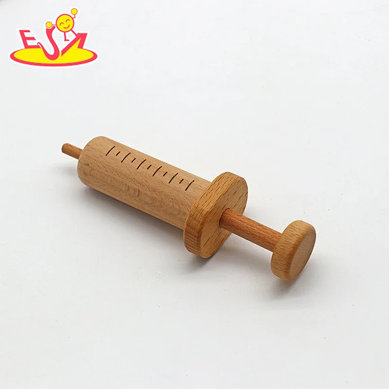 Wooden educational doctor medical pretend toy dentist kit for toddlers W10D540