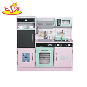 Kochspielzeug-Set aus Holz im neuen Design mit Kaffeemaschine W10C718C