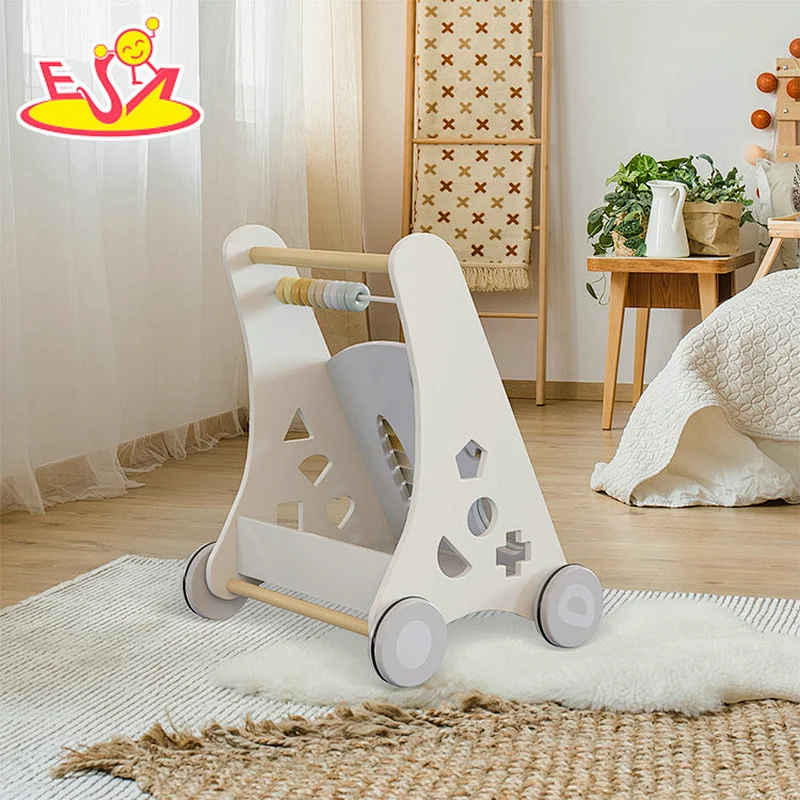 Neues Design pädagogische Aktivität spielen hölzernes Walker Spielzeug für Kinder W08J001F