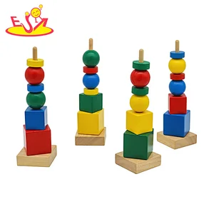 Neues Design Macaron niedliches hölzernes Spielküchenspielzeug für Kinder W10C582