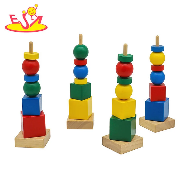 Neues Design Macaron niedliches hölzernes Spielküchenspielzeug für Kinder W10C582
