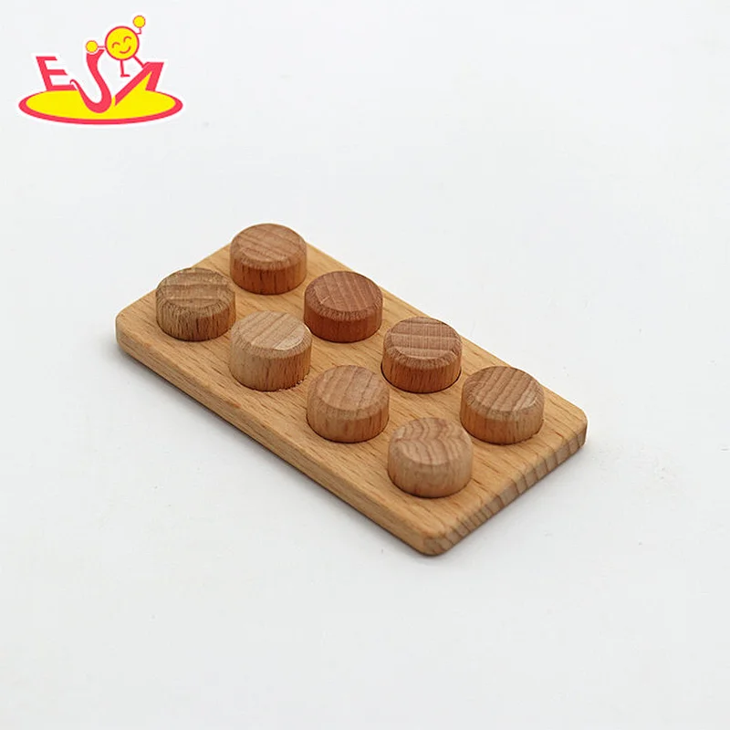 Wooden educational doctor medical pretend toy dentist kit for toddlers W10D540